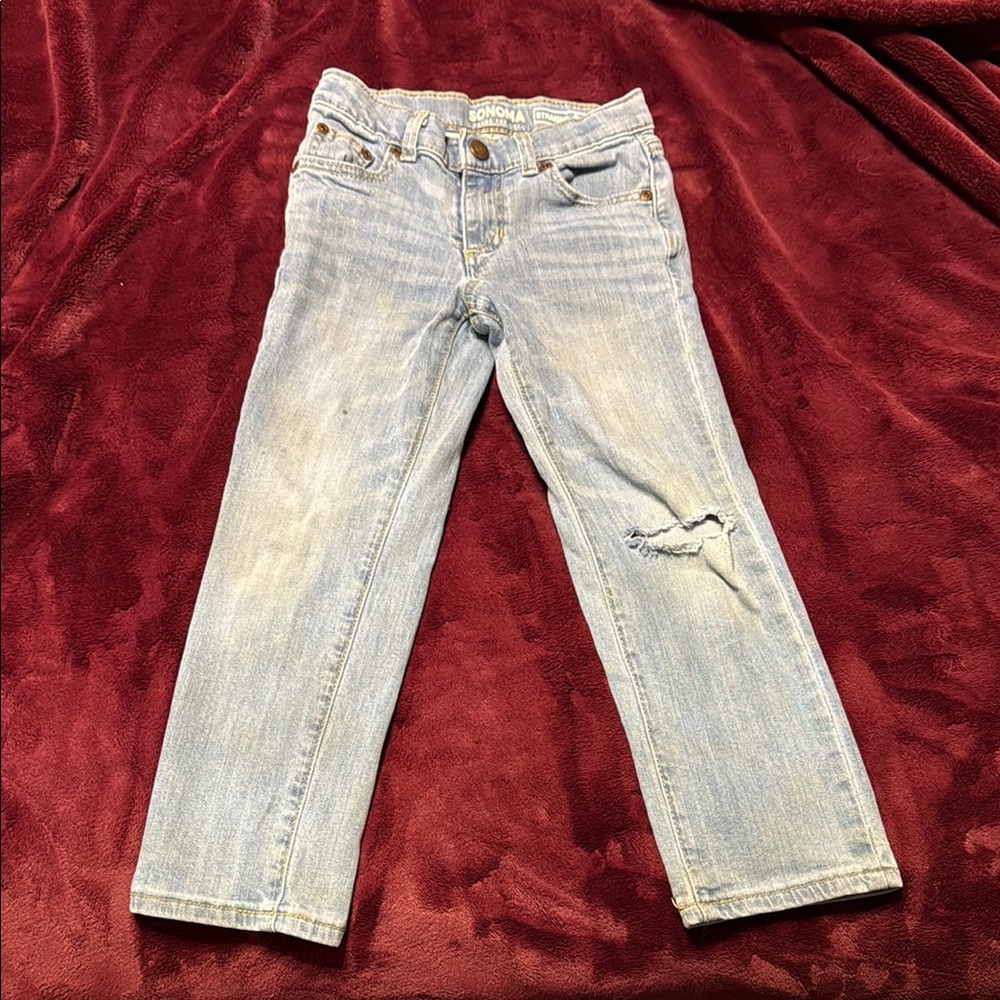 Sonoma Faded Blue Denim Jeans